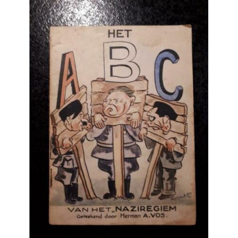 Zeldzaam! Het ABC van het Naziregiem. Herman A. VOS
