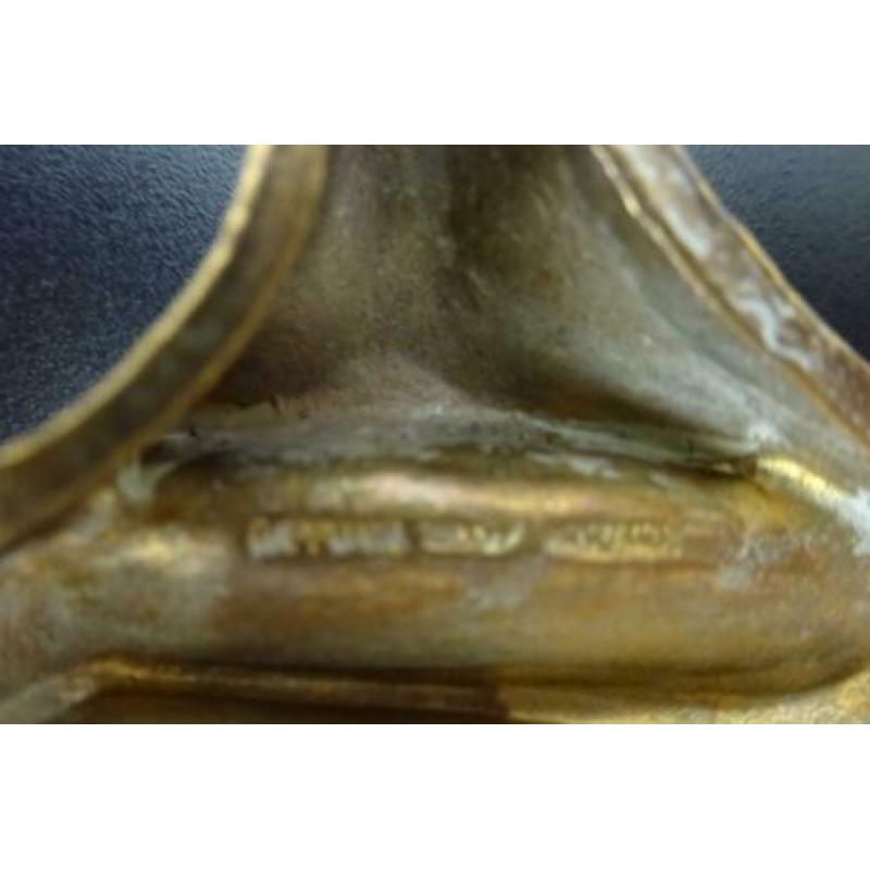 DESIGN LAPPONIA bronzen hanger met ketting, Bjorn Weckstrom,