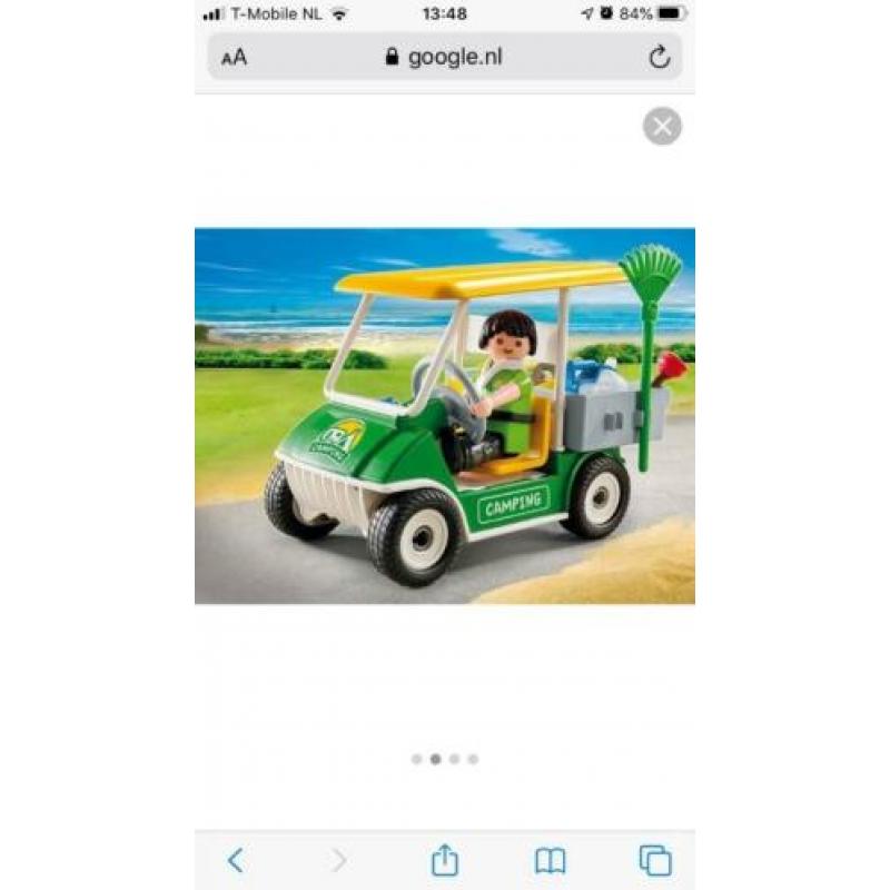 Playmobiel camping dienstwagen