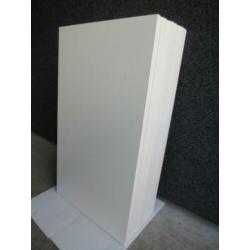 Bureaubladen WIT 140 x 80 cm Dikte 25 mm