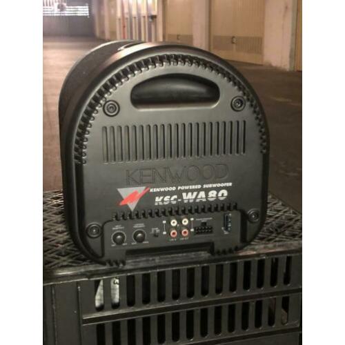 Kenwood KSC-WA80 woofer incl versterker