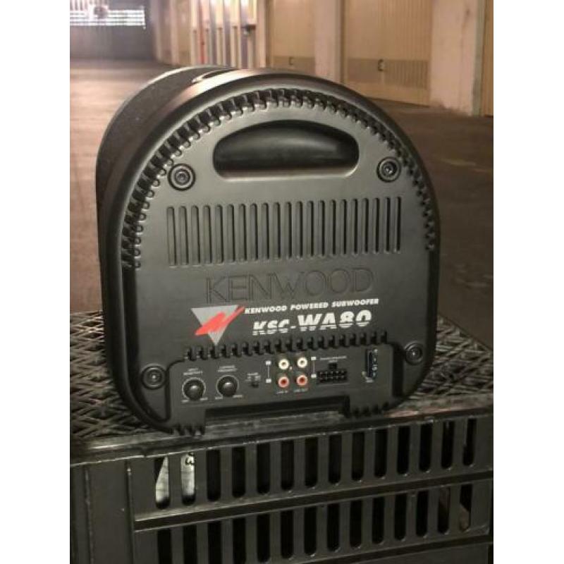 Kenwood KSC-WA80 woofer incl versterker