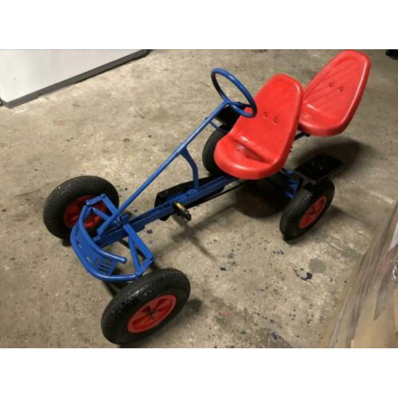 Te koop stoere Mamoet skelter met Duozit