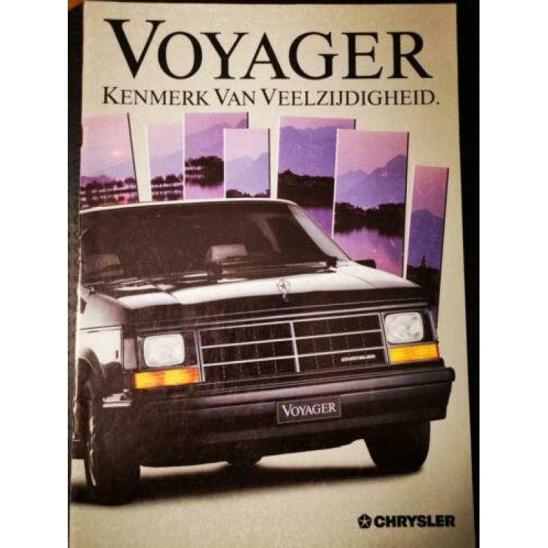 1988 RUIMTEWAGEN Chrysler Voyager - autofolder