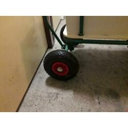 Nieuwe bolderwagen.