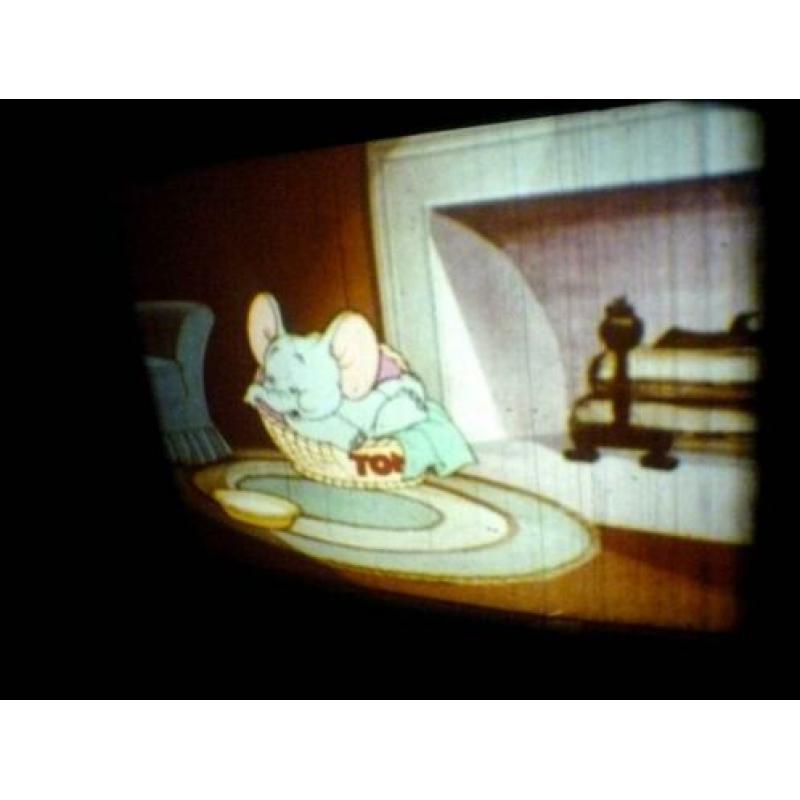 x 8mm film 2x Tom & Jerry - met Dumbo + Diner 120mtr geluid