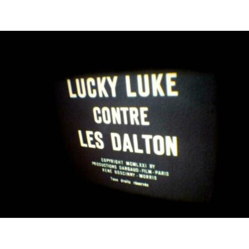 x 8mm film 2x Lucky Luke - Daltons - Sheriff - 120mtr geluid