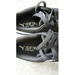 Zwart suede leren sneakers van Puma mt 36 NIEUW