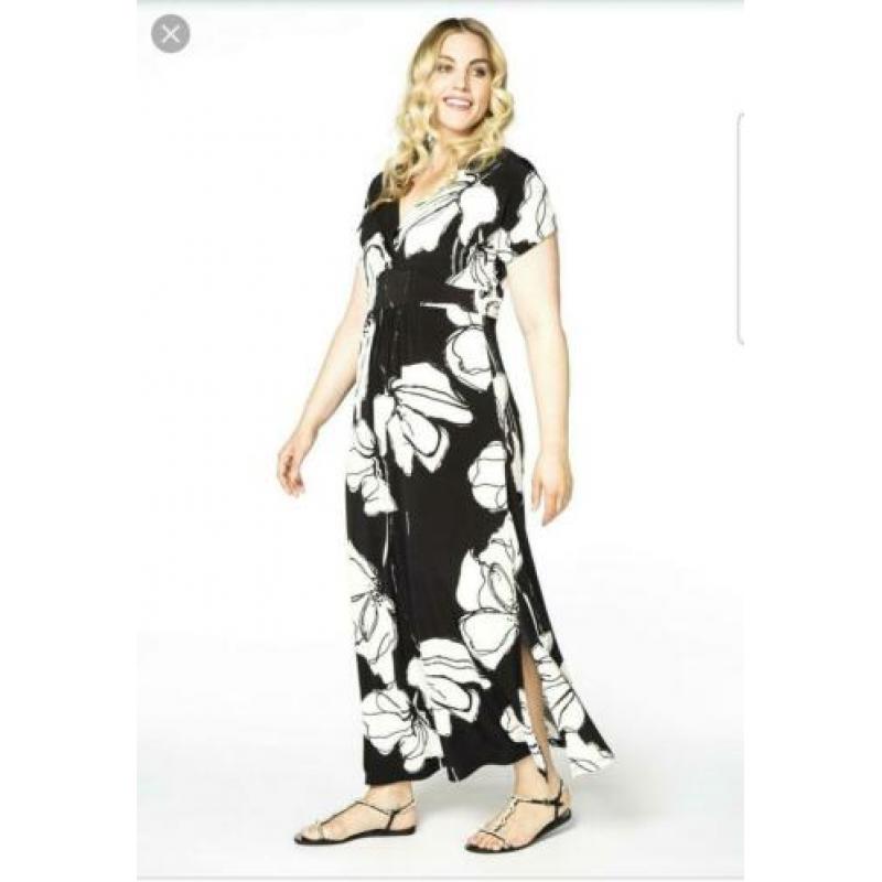 Yoek maxi jurk Annabel XXL (54/56)