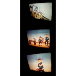 x 8mm film 2x Lucky Luke - Daltons - Sheriff - 120mtr geluid