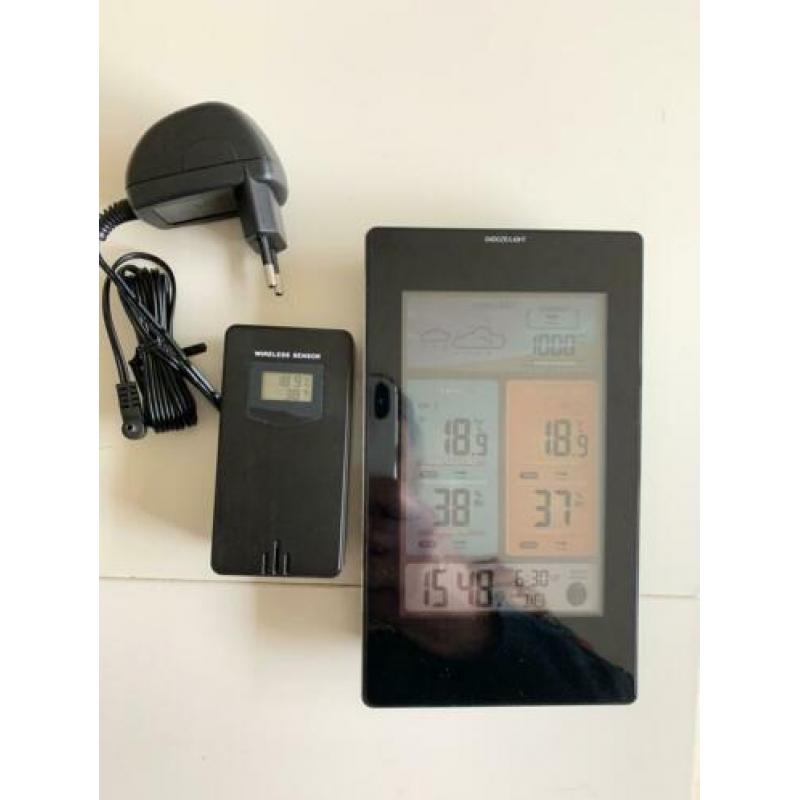 Nortec Digitaal draadloos weerstation buiten en binnen temp