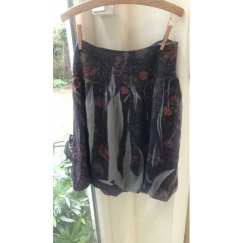 Dept rokje m/l, gevoerd, elastische taille