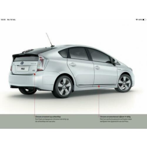 Prius 1.8 chroompakket origineel Toyota Nieuw!