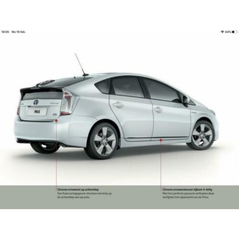 Prius 1.8 chroompakket origineel Toyota Nieuw!