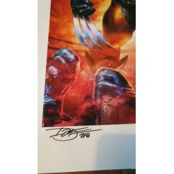 Sideshow Art Print Wolverine