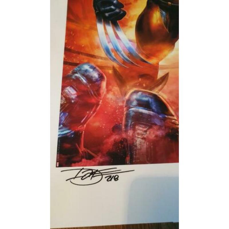 Sideshow Art Print Wolverine