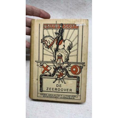 Oud boek De Zeeroover door Gerard Keller