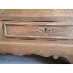 Mooie brocante massief grenen kast