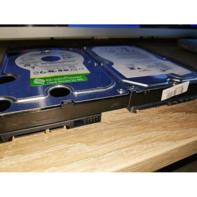 Western Digital en Seagate HDD harde schijf 1.5 en 1 TB