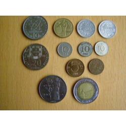Munten Griekenland Monaco Luxemburg Portugal Zweden Italië