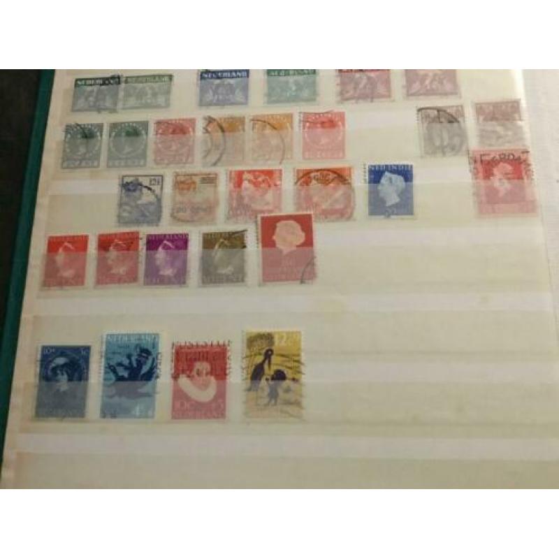 Nederland,lot 21,gestempeld