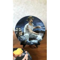 Porcelaine art - limoges - wandborden kunst