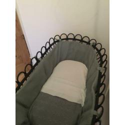 Bedbumper / wiegcover wafelstof