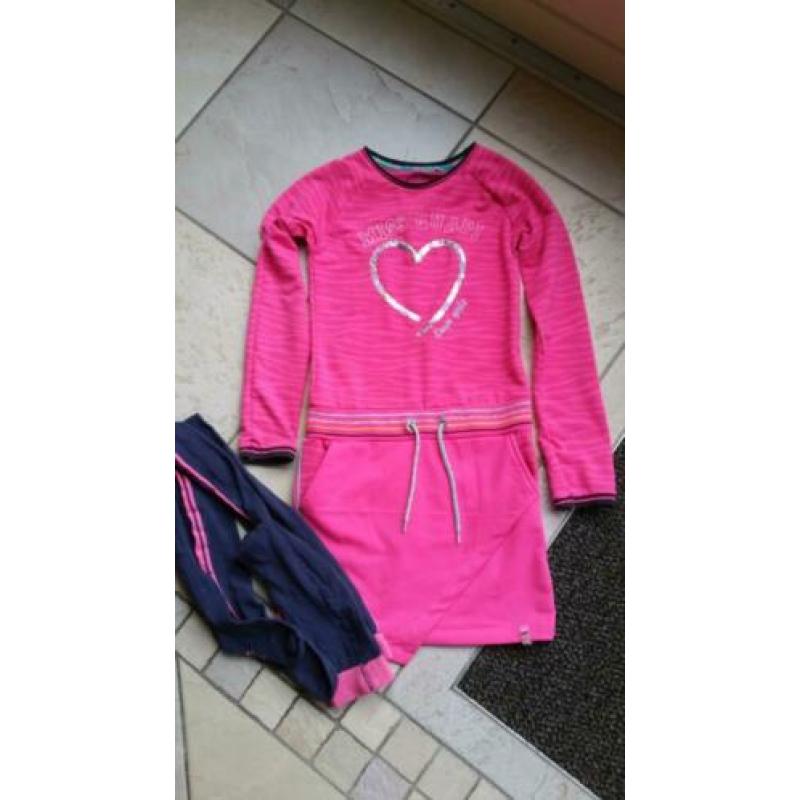 Supermooie Quapi jurk met maillot 146/152