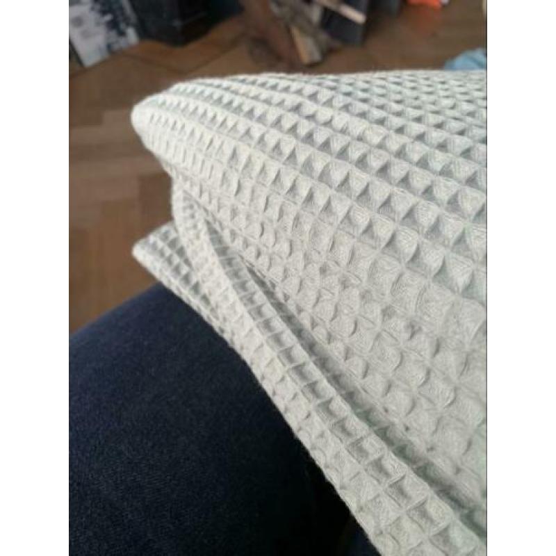 Bedbumper / wiegcover wafelstof