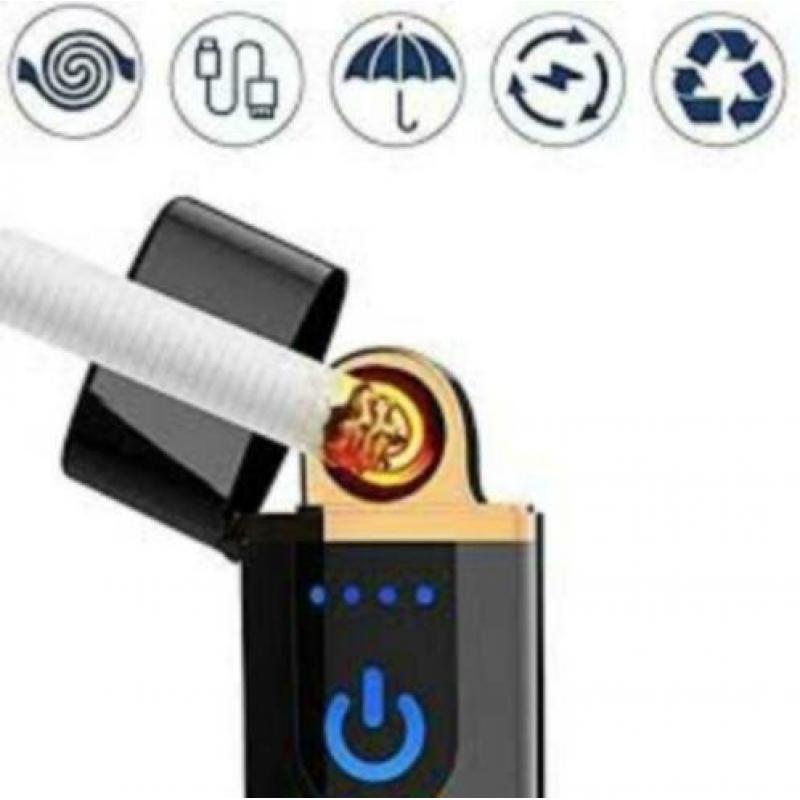 De Ultieme Aansteker (Windproof) - Touch Screen Lighter Elek