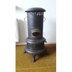 Brocante petroleumkachel petroleumkacheltje