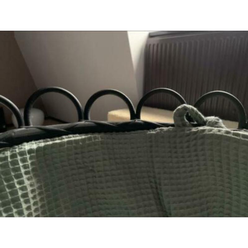 Bedbumper / wiegcover wafelstof