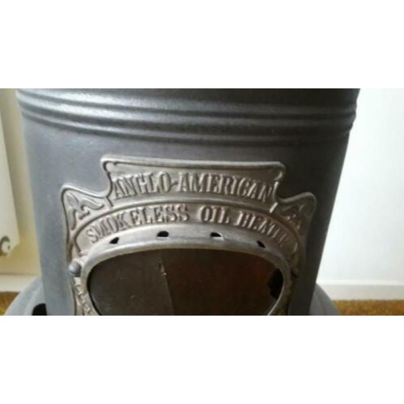 Brocante petroleumkachel petroleumkacheltje