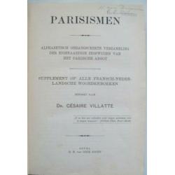 Dr Césaire Villatte - Parisismen - Alphabetisch gerangschikt