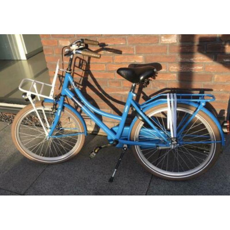 Hele nette blauwe Alpina Cargo 22 inch meisjesfiets