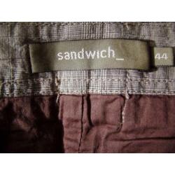 Prachtige SANDWICH ROK maat 44