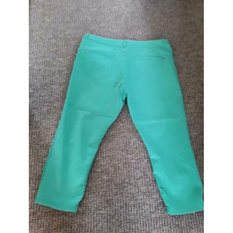 Miller & Monroe stretch capri 46 groen