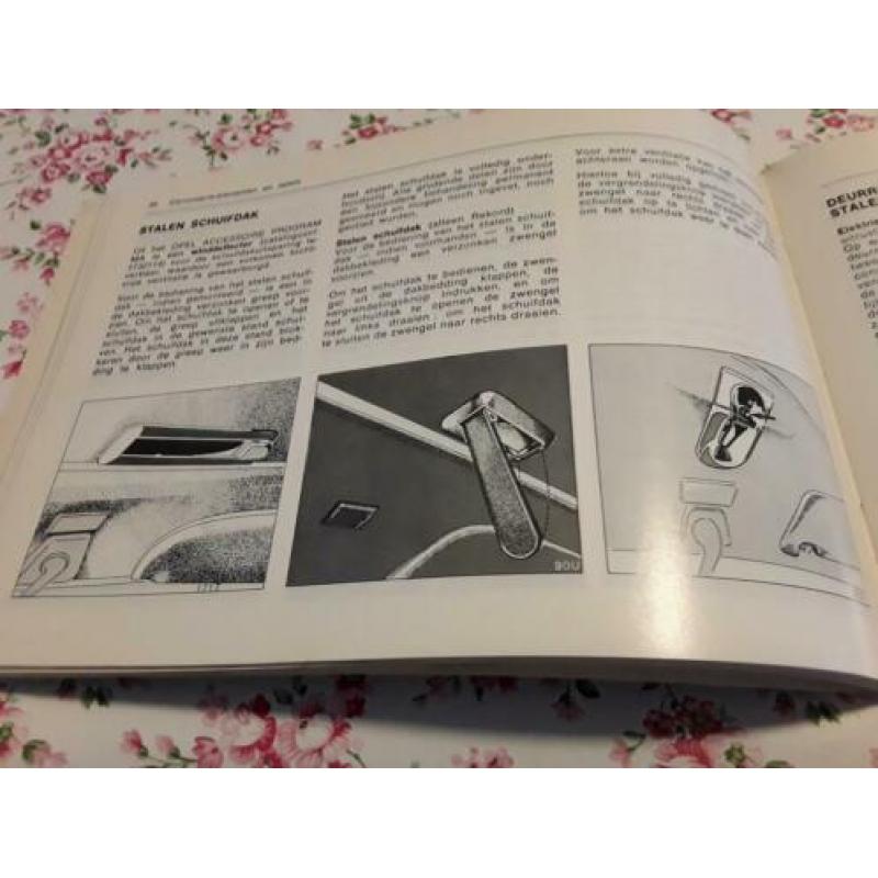 Handleiding opel (kadett,ascona,manta rekord)1978