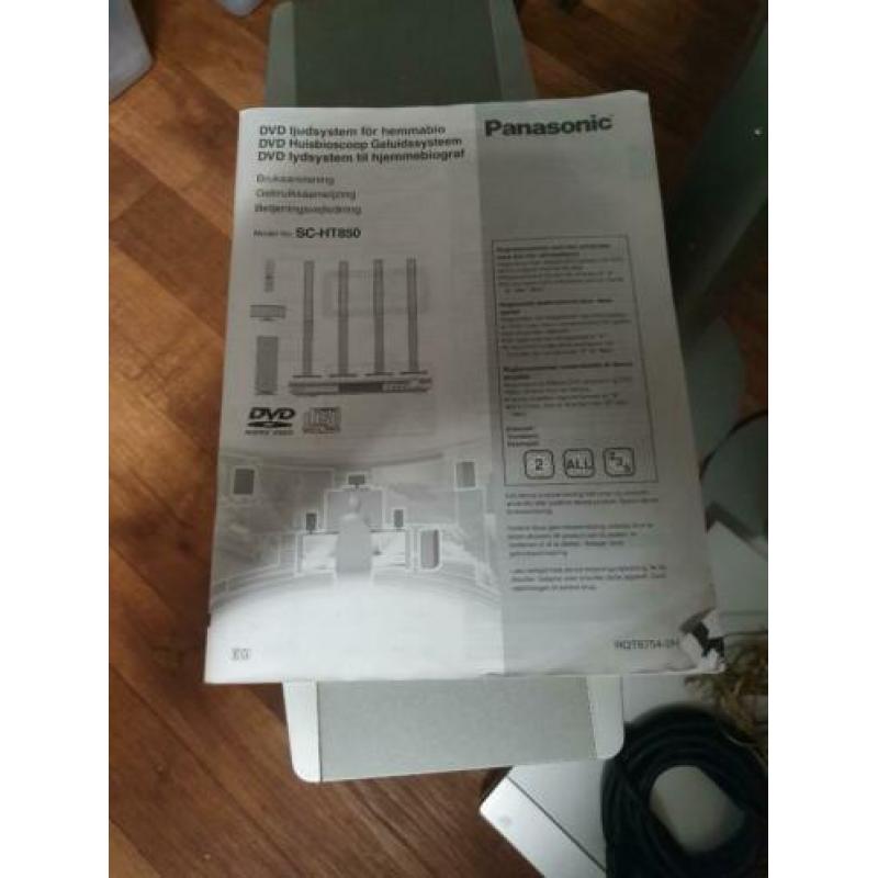 Panasonic SC-HT 850 Home Cinema Systeem (surround set)