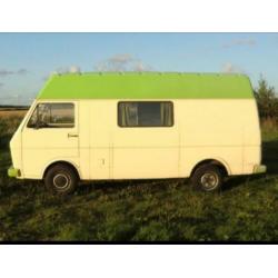 Camper Volkswagen LT verhoogd diesel roadtrip