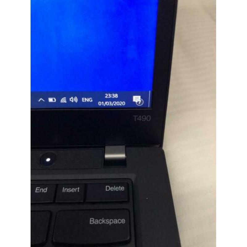 Lenovo T490 i7 vPro 8665u 512gb opal ssd wqhd scherm