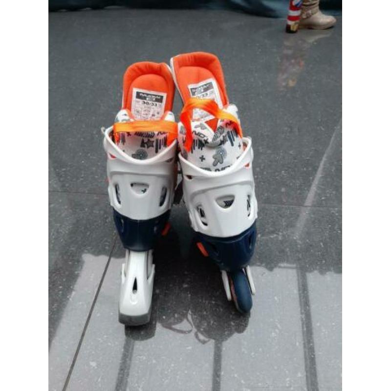 Nijdam verstelbare inline skates maat 30 - 33