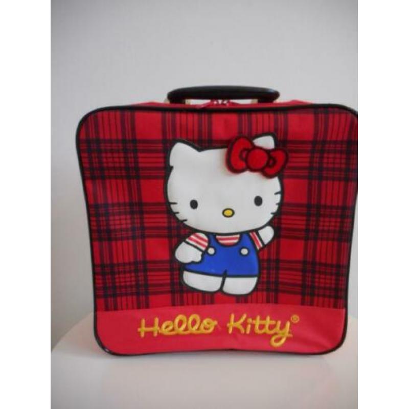 Hello Kitty koffertje, incl. Hello Kitty knuffel