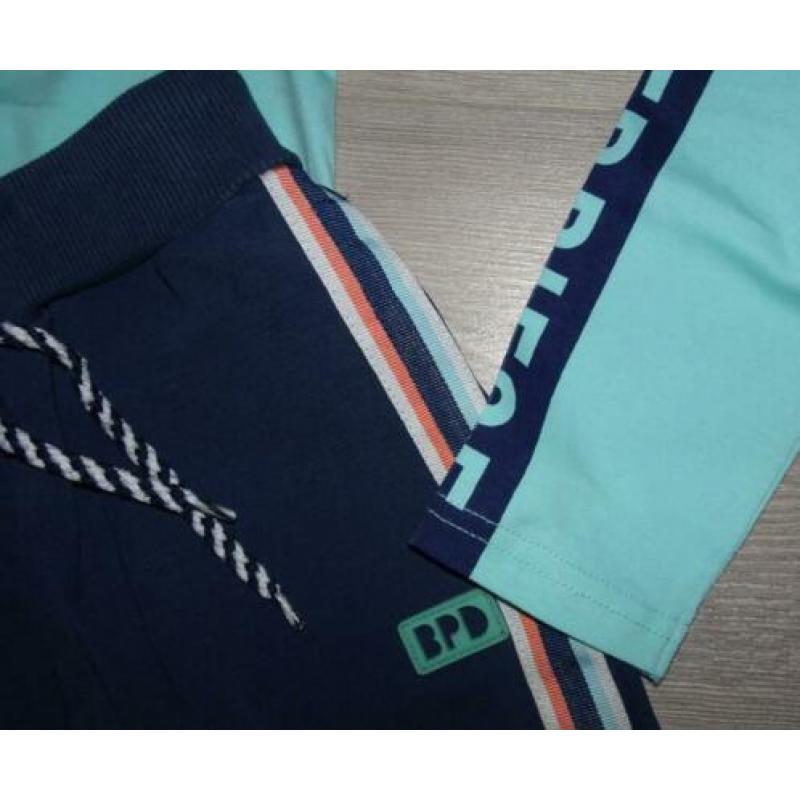 Set broek en shirt blauw | 122-128 | BPD Bampidano Retour