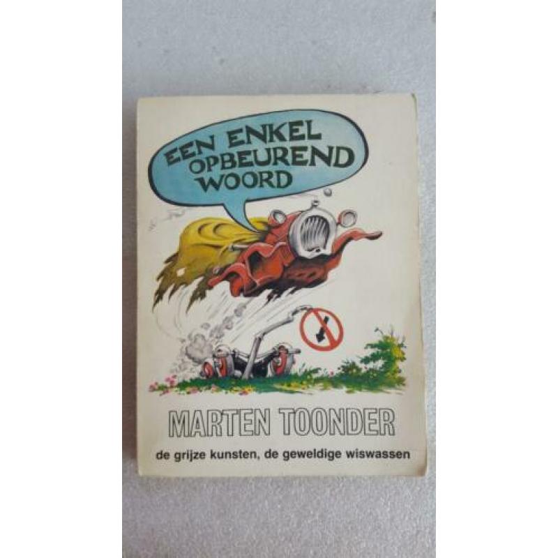 Marten toonder - een enkel opbeurend woord 1e druk 1982