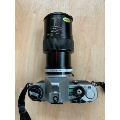 Pentax Spiegelreflexcamera MG met xtra telelens
