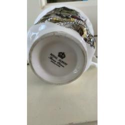 Country scene Royal Albert grote kop uit jaren 70