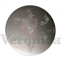 KONAD nagel stempel M32 BLOEM