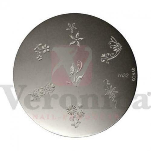 KONAD nagel stempel M32 BLOEM