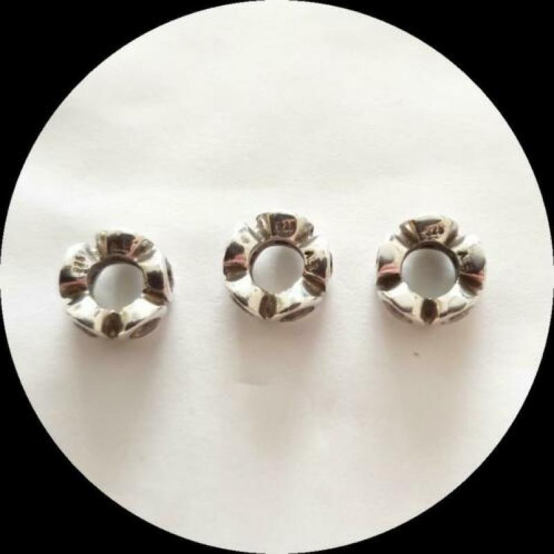 Pandora Spacer 790226 / zilveren bedel / 3 kleuren (W)